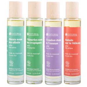 Huile massage bio Balade sur le Mékong