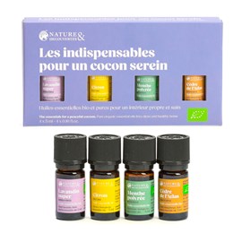 Coffret 4 huiles essentielles maison