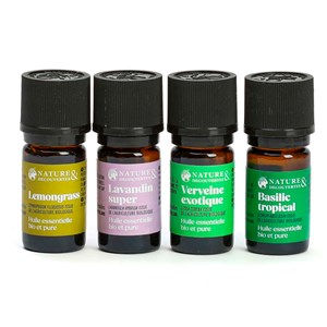 Coffret 4 huiles essentielles positiver 