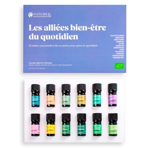 Coffret 12 huiles essentielles bio