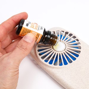 Mini ventilateur diffuseur Bleu