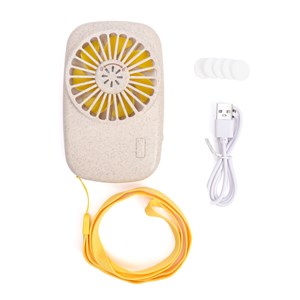 Mini ventilateur diffuseur Jaune
