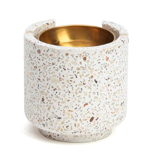 Brûleur d'encens et plantes naturelles