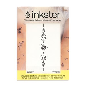 2 tatouages temporaires vegan