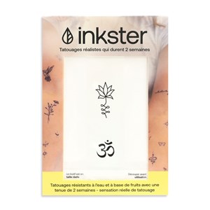 2 tatouages temporaires vegan