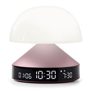 Lampe réveil simulateur d'aube Lexon Rose