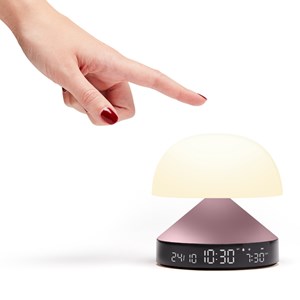 Lampe réveil simulateur d'aube Lexon Rose