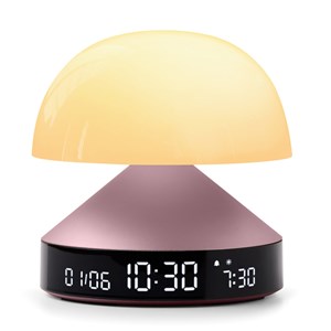 Lampe réveil simulateur d'aube Lexon Rose