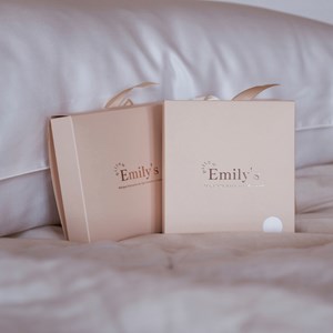 Taie d'oreiller en soie Emily's Pillow Bleu foncé