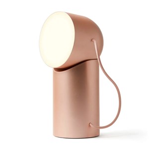 Lampe Orbe Lexon x Pantone Or rose