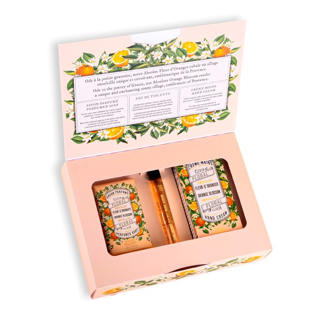 Coffret soins Fleur d'oranger Panier des Sens