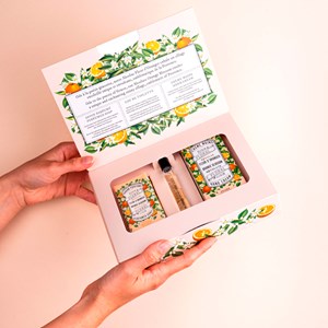 Coffret soins Fleur d'oranger Panier des Sens