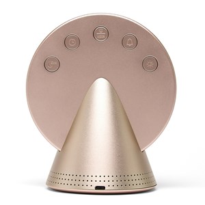 Réveil radio & enceinte Bluetooth Lexon Doré