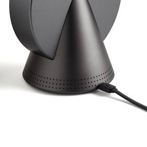 Réveil radio & enceinte Bluetooth Lexon Argenté