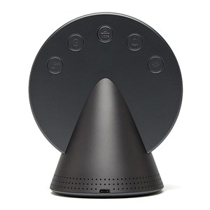 Réveil radio & enceinte Bluetooth Lexon Argenté
