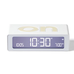 Réveil Flip Mini Lexon Blanc