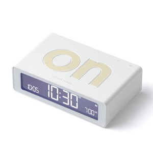 Réveil Flip Mini Lexon Blanc