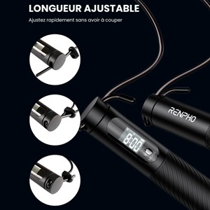 Corde à sauter connectée Renpho