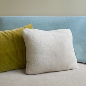 Plaid intégral 2 en 1 polyester recyclé