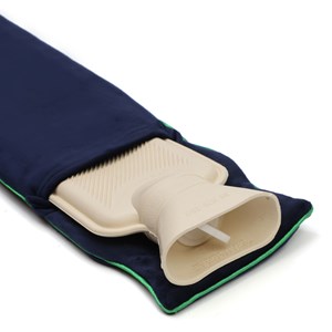 Bouillotte à eau longue velours recyclé