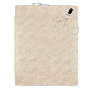 Plaid chauffant fausse fourrure recyclée