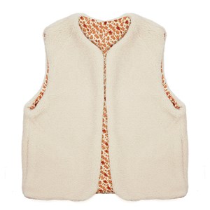 Gilet sans manche réversible recyclé