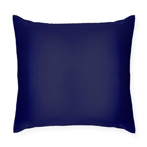 Taie d'oreiller en soie 19 mommes 65x65 Bleu marine