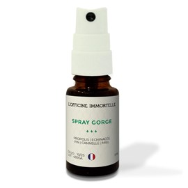 Spray gorge apaisant aux plantes et miel bio