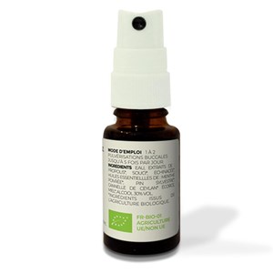 Spray gorge apaisant aux plantes et miel bio