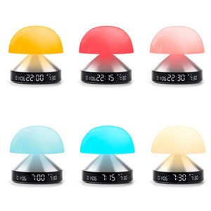 Lampe réveil simulateur d'aube Lexon Gris