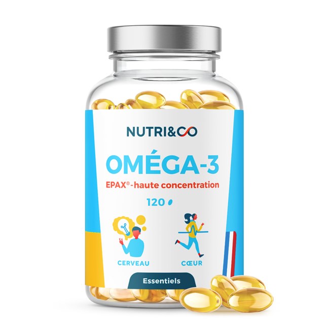Nutri & Co - Gélules d'omégas 3