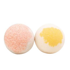 Duo boules de bain monoï coton