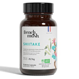 Gélules d'extrait de shiitake immunité et digestion French Mush