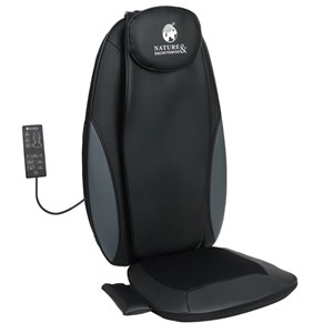 Siège de massage shiatsu chauffant dos complet 4 têtes rotatives détente ciblée