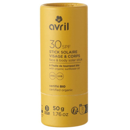 Stick solaire bio SPF 30 Avril
