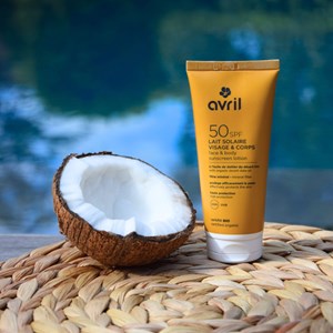 Lait solaire SPF50 bio Avril