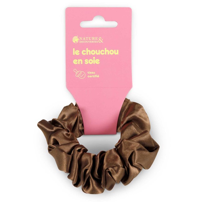 Chouchou pure soie certifiée