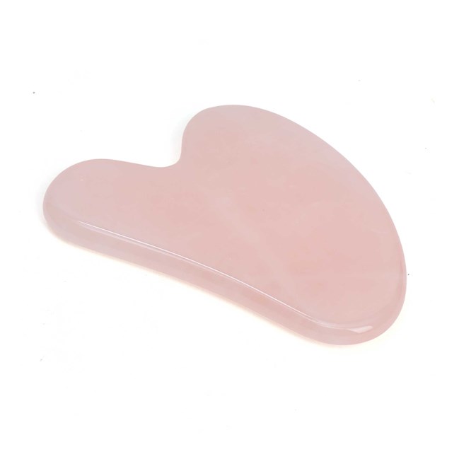 Gua Sha cœur visage sculpte lisse et raffermit la peau en pierre naturelle