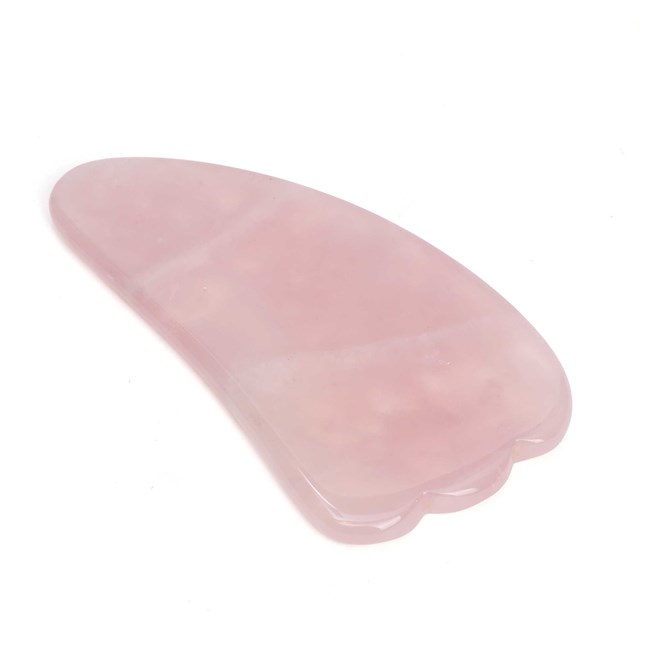 Gua sha cranté visage sculpte lisse et raffermit la peau en pierre naturelle