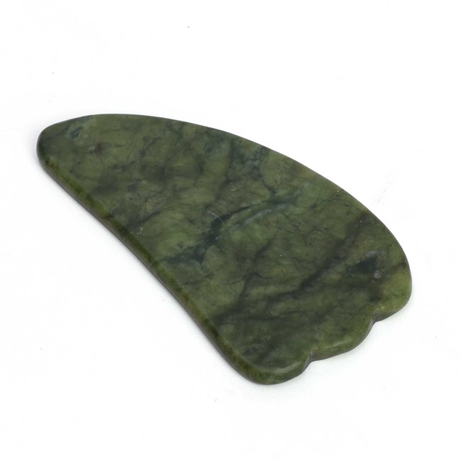 Gua sha cranté visage sculpte lisse et raffermit la peau en pierre naturelle