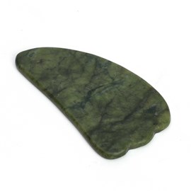 Gua sha cranté visage sculpte lisse et raffermit la peau en pierre naturelle