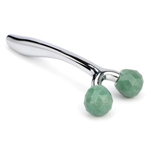 Masseur roll-on visage éclat lissant et sculptant en pierre aventurine