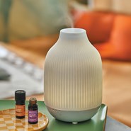 Diffuseur d'huiles essentielles à ultrason en céramique sans fil Shiro