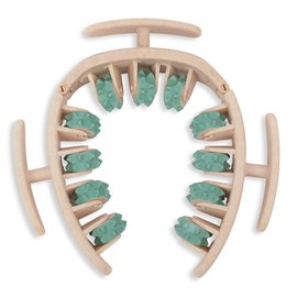 Masseur jambes à roulettes favorise drainage et détente plastique recyclé