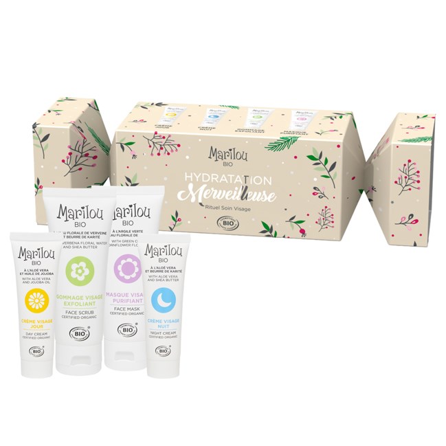 Coffret soins visage hydratation Marilou bio