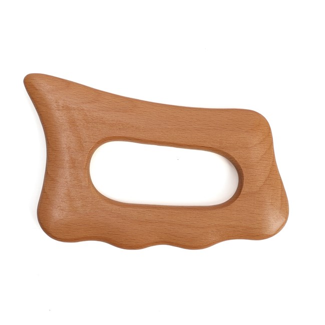 Gua Sha pour l'auto-massage du corps drainage circulation bois de hêtre