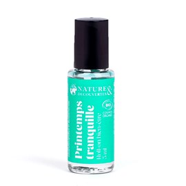 Roll-on printemps tranquille à l'huile essentielle de camomille bleue bio 5 ml