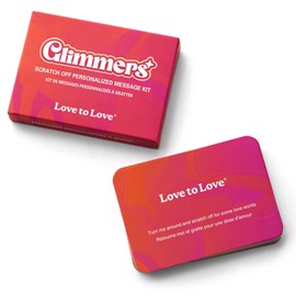 Jeu de couple messages personnalisables Glimmers