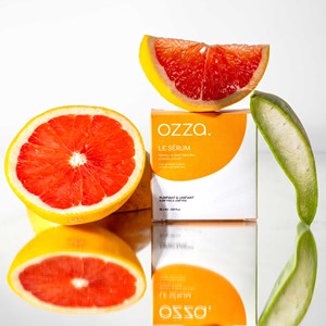 Sérum visage nuit purifiant unifiant pomelo bio acide hyaluronique 15x1 ml Ozza