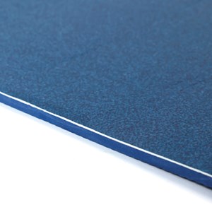 Tapis de yoga antidérapant 5 mm pour pilates étirements relaxation et fitness Bleu